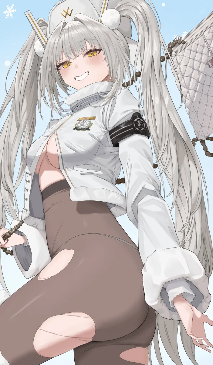 Blanc (Nikke), Blanc (Fortune Express) (Nikke) by Hampo1219