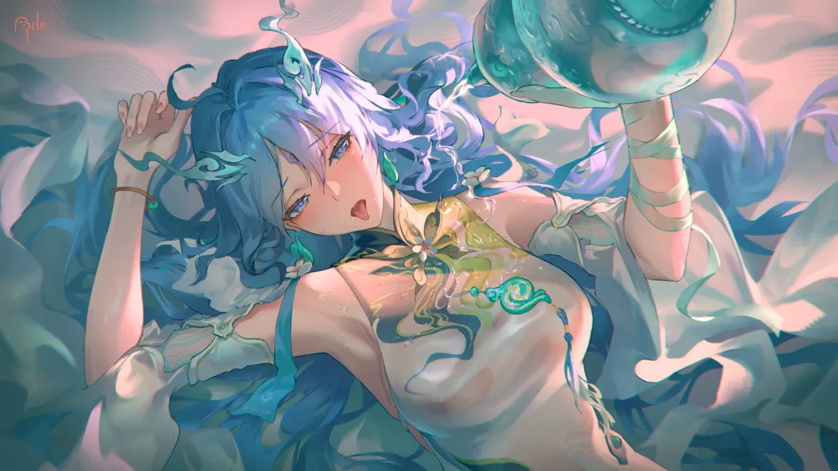 Qingxiao (Wuthering Waves) by Ancle (Aruncle)