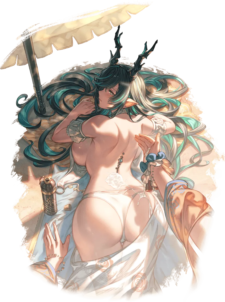 Djeeta (Granblue Fantasy), Payila (Summer) (Granblue Fantasy) by Minaba Hideo