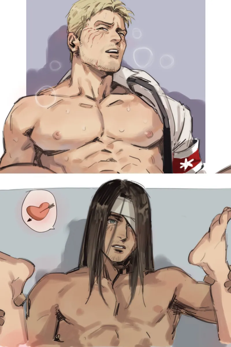 Eren Yeager, Reiner Braun by Dudlesnoodles