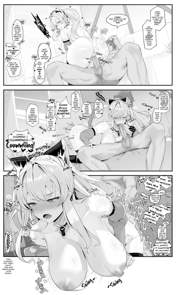 Gran (Granblue Fantasy), Vira (Granblue Fantasy) by Kuyabudz