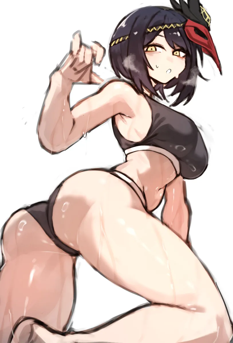 Kujou Sara by Shigezie