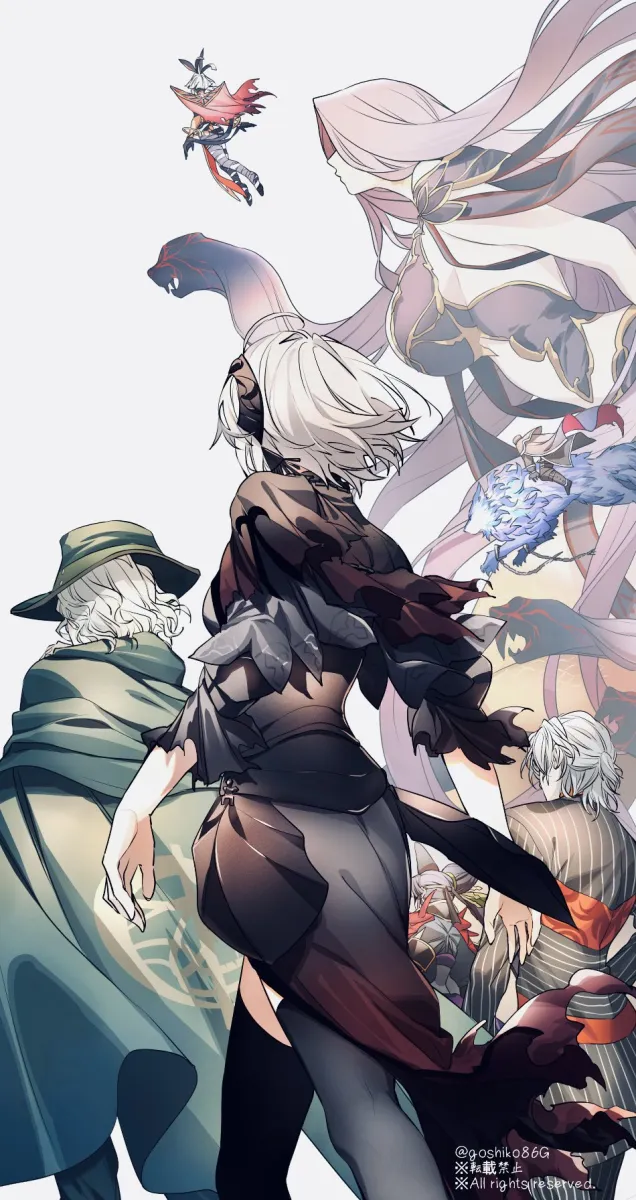 Jeanne D'arc Alter (Fate), Medusa (Fate) by Goshiko86G