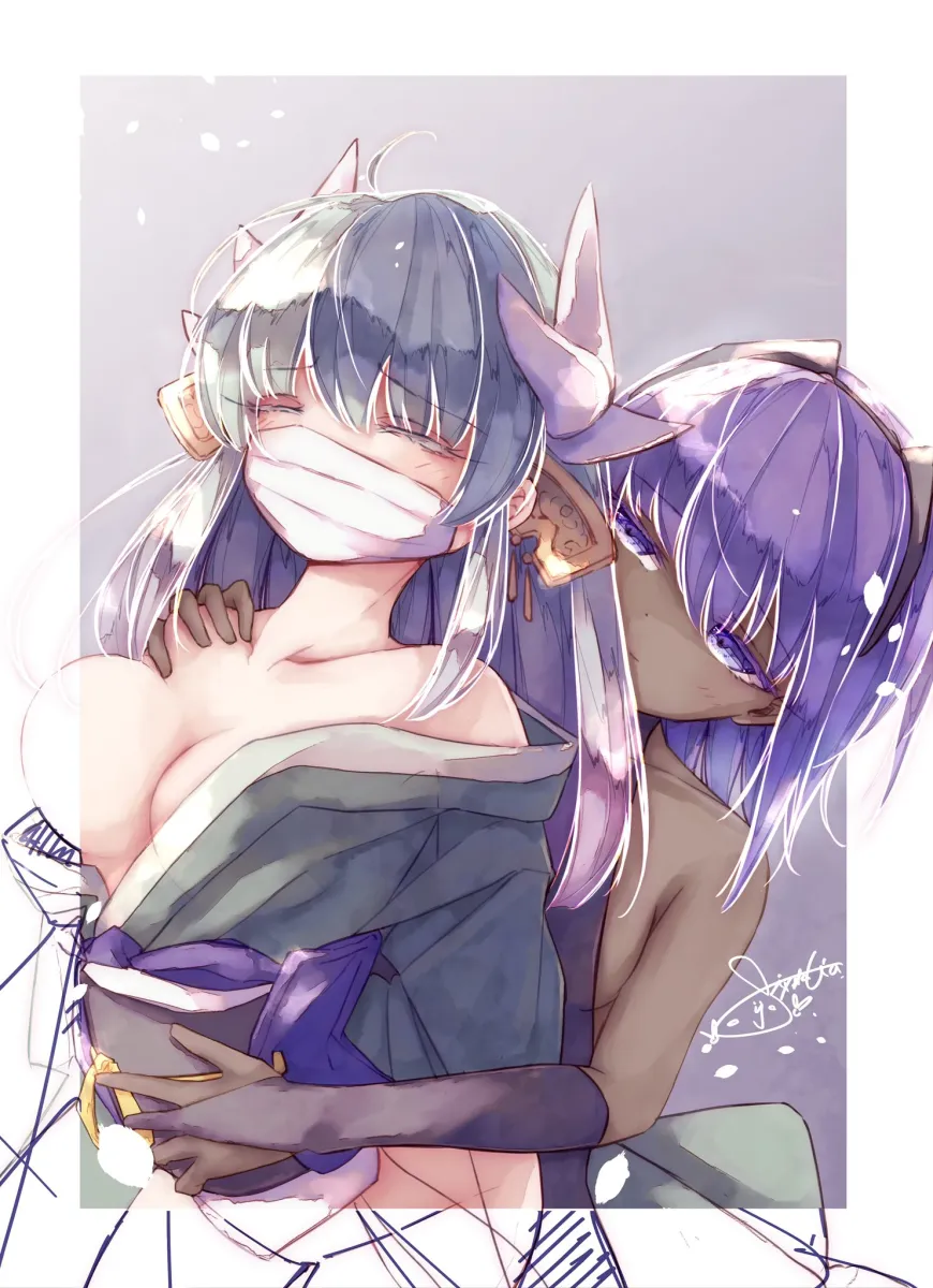 Kiyohime (Fate), Hassan Of Serenity (Fate) by Xixetaria