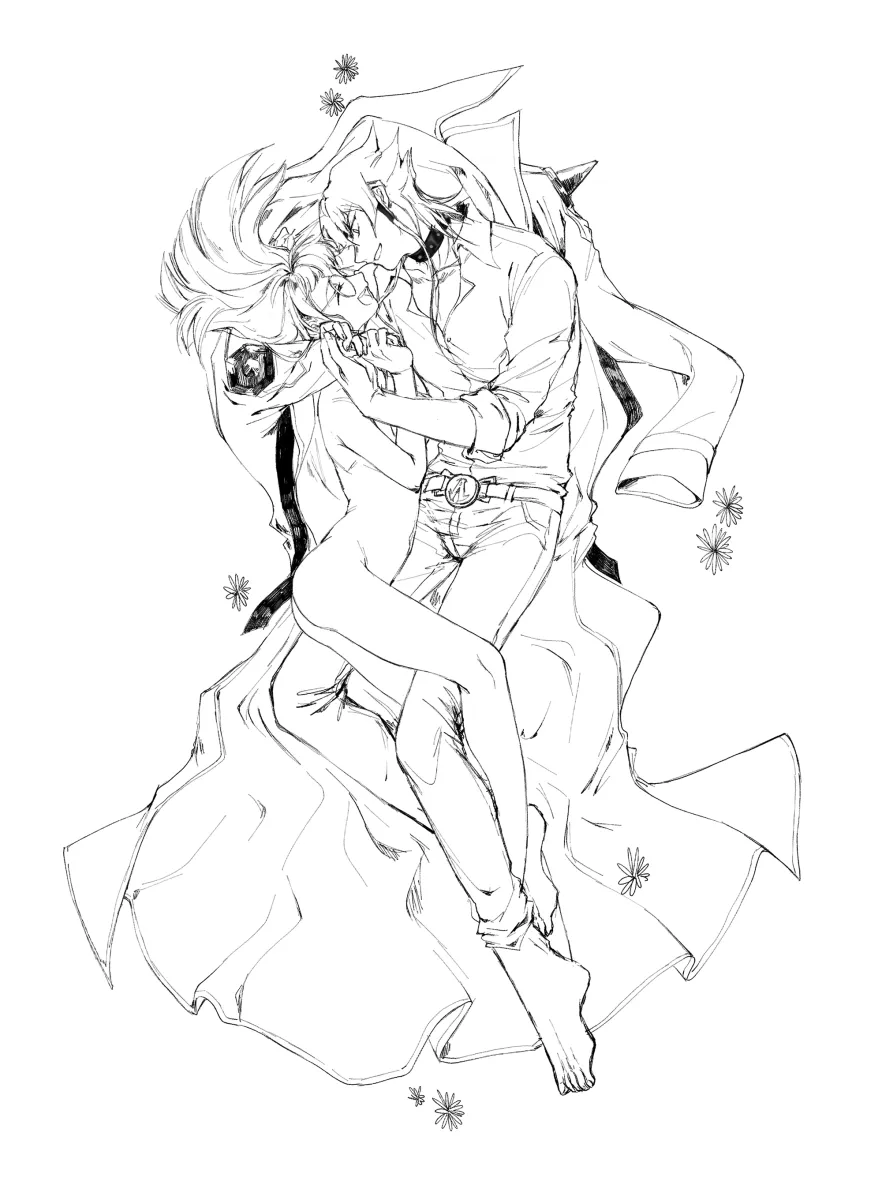 Jack Atlas, Carly Nagisa by Nomae.jie