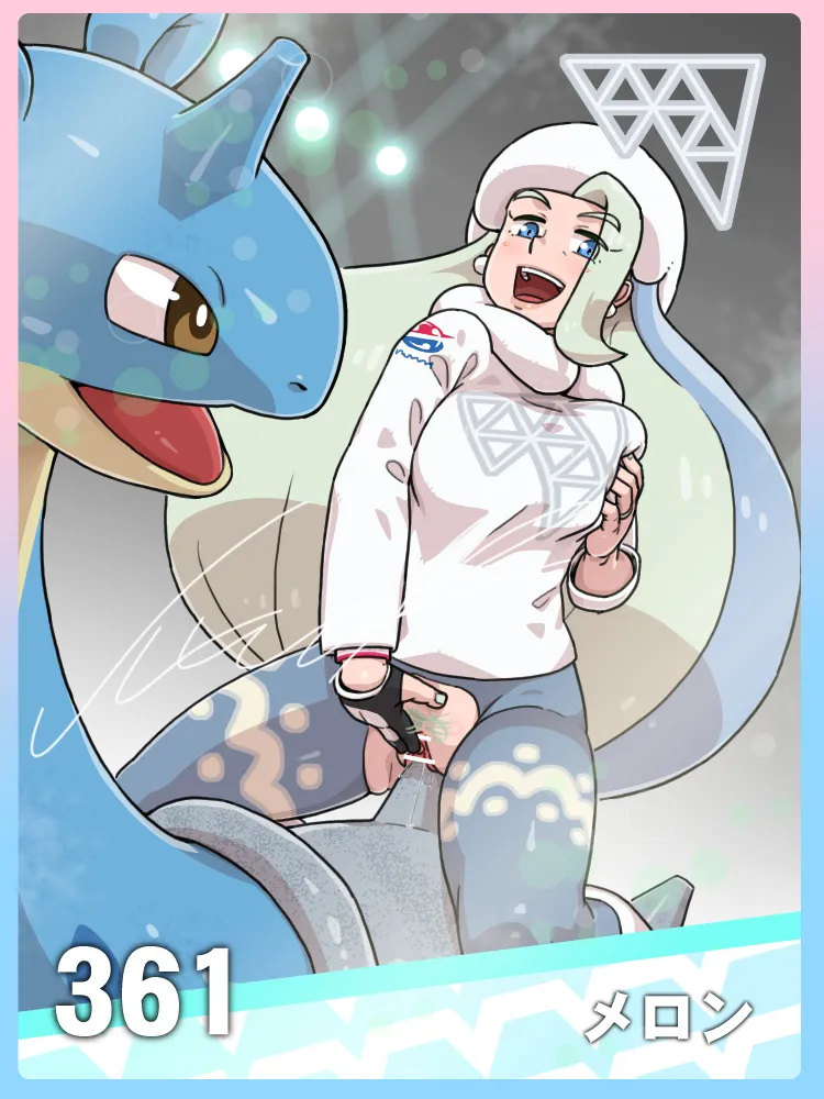 Lapras, Melony (Pokemon) by Habatakuhituji