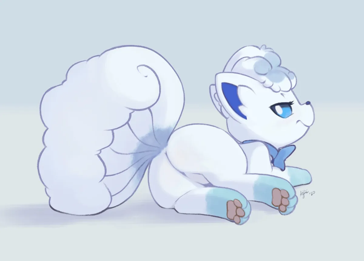 Alolan Vulpix by Ajin (Ajinhdremix)