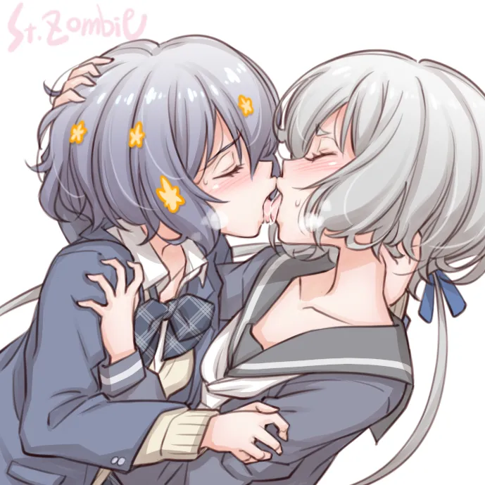 Konno Junko, Mizuno Ai by Studiozombie