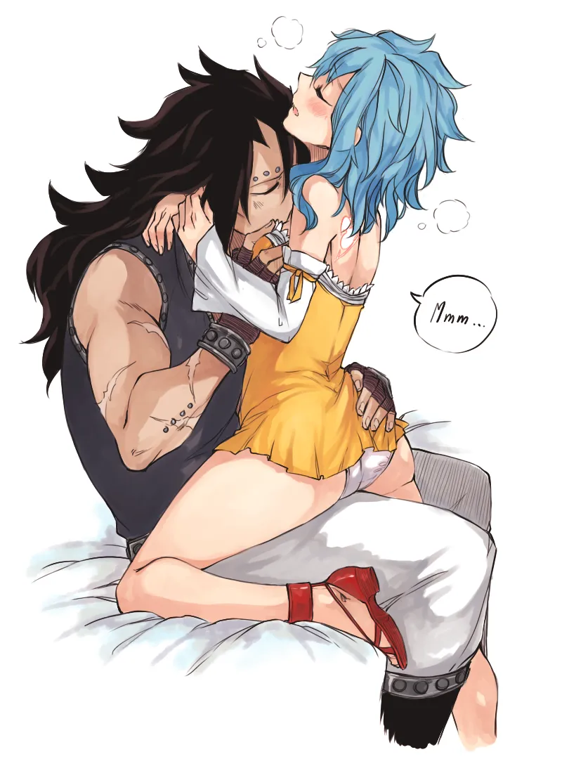 Gajeel Redfox, Levy Mcgarden by Rusky