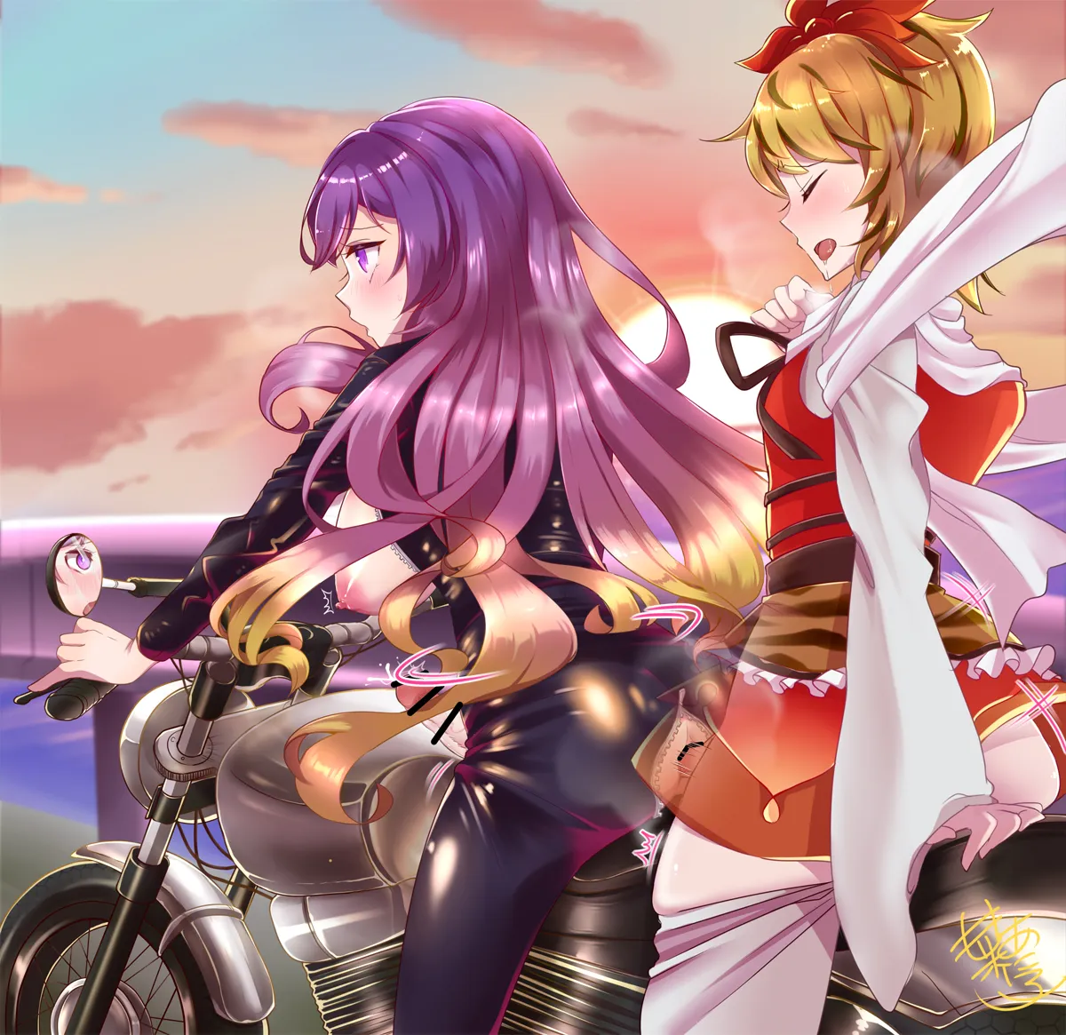 Hijiri Byakuren, Toramaru Shou by Amaguri Aniko