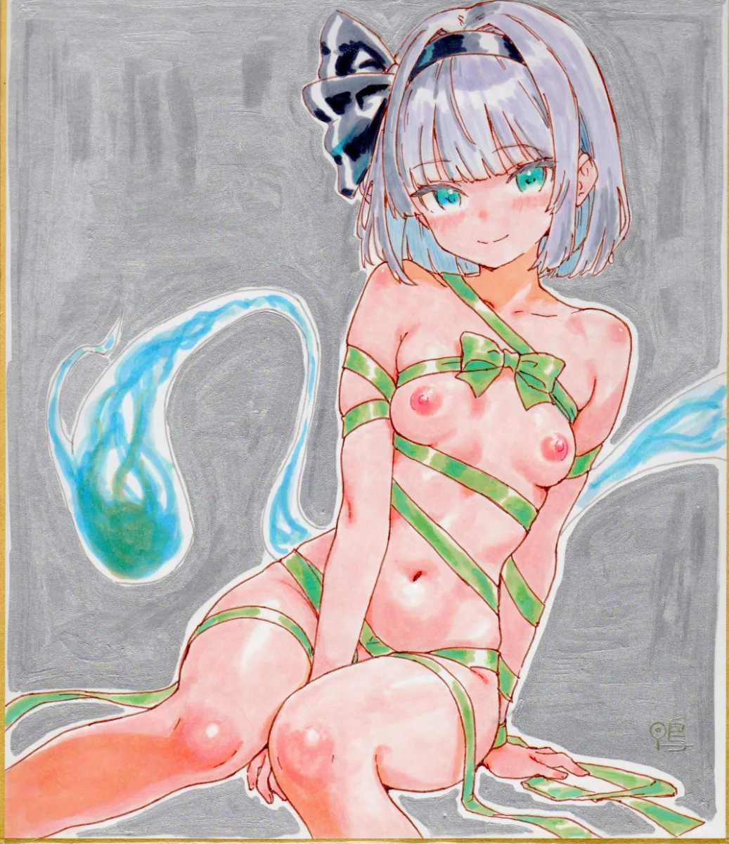 Konpaku Youmu, Konpaku Youmu (Ghost) by Soara Shimomo