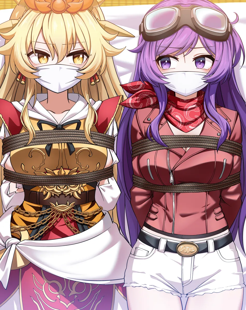 Hijiri Byakuren, Toramaru Shou by Kikoka (Mizuumi)