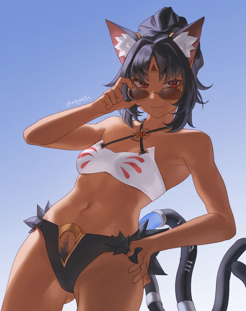 Nekomiya Mana by Aragiken
