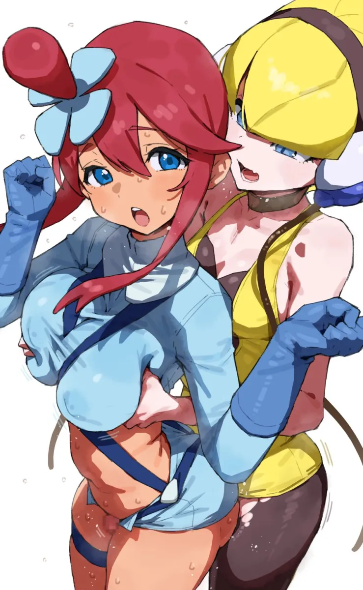 Skyla (Pokemon), Elesa (Pokemon) by M K