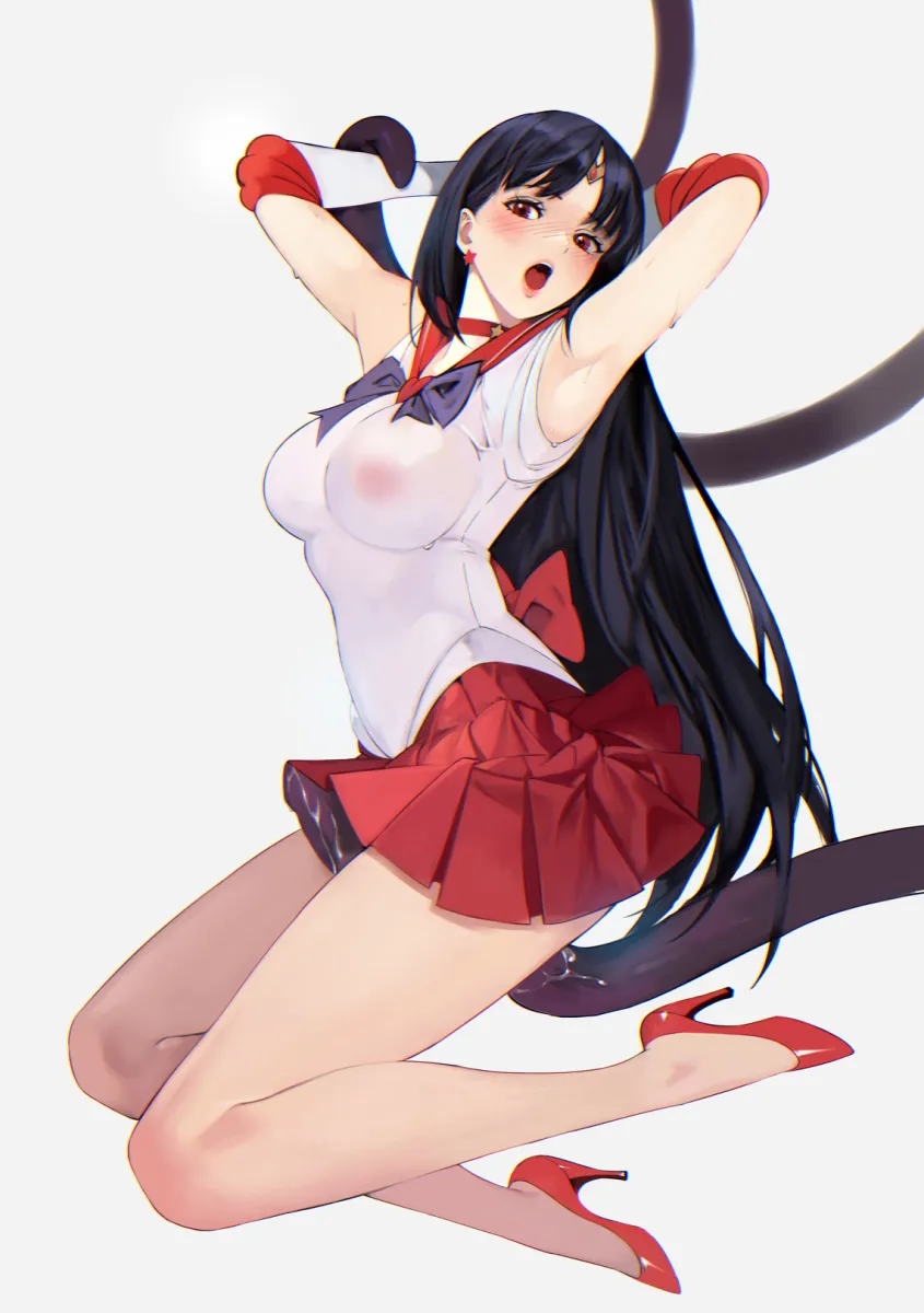 Hino Rei, Sailor Mars by Bobobong