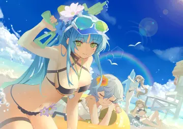 Holding Water Gun