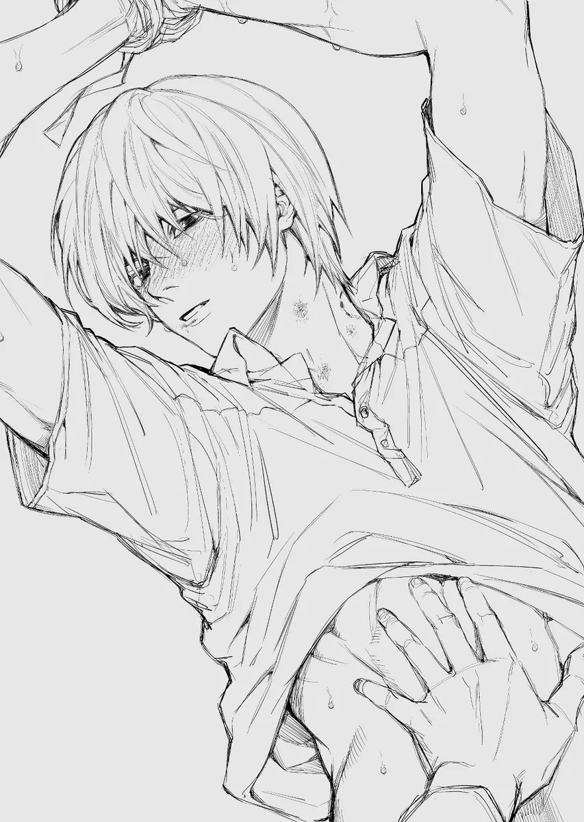 Yagami Light, L (Death Note) by Ruttika Shin