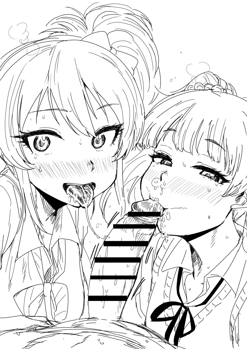 Jougasaki Mika, Jougasaki Rika by Kaiman Garupan