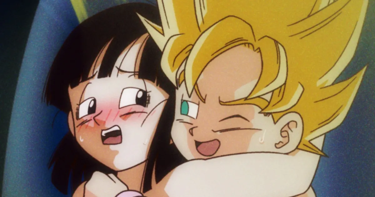 Son Goku, Pan (Dragon Ball) by Drawingsgmr