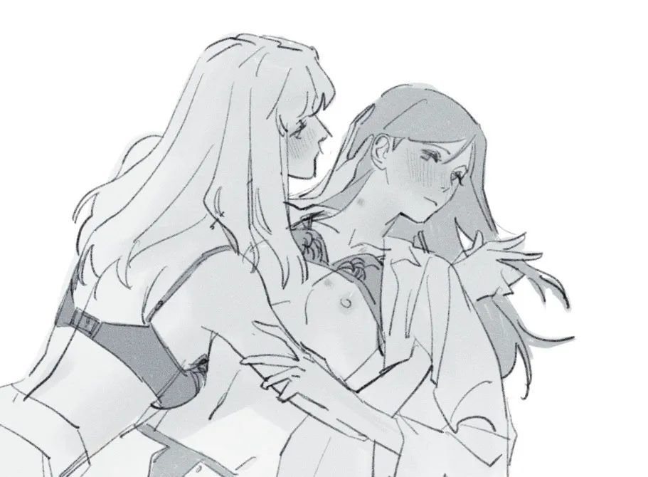 Kuga Natsuki, Fujino Shizuru by Guri Gom