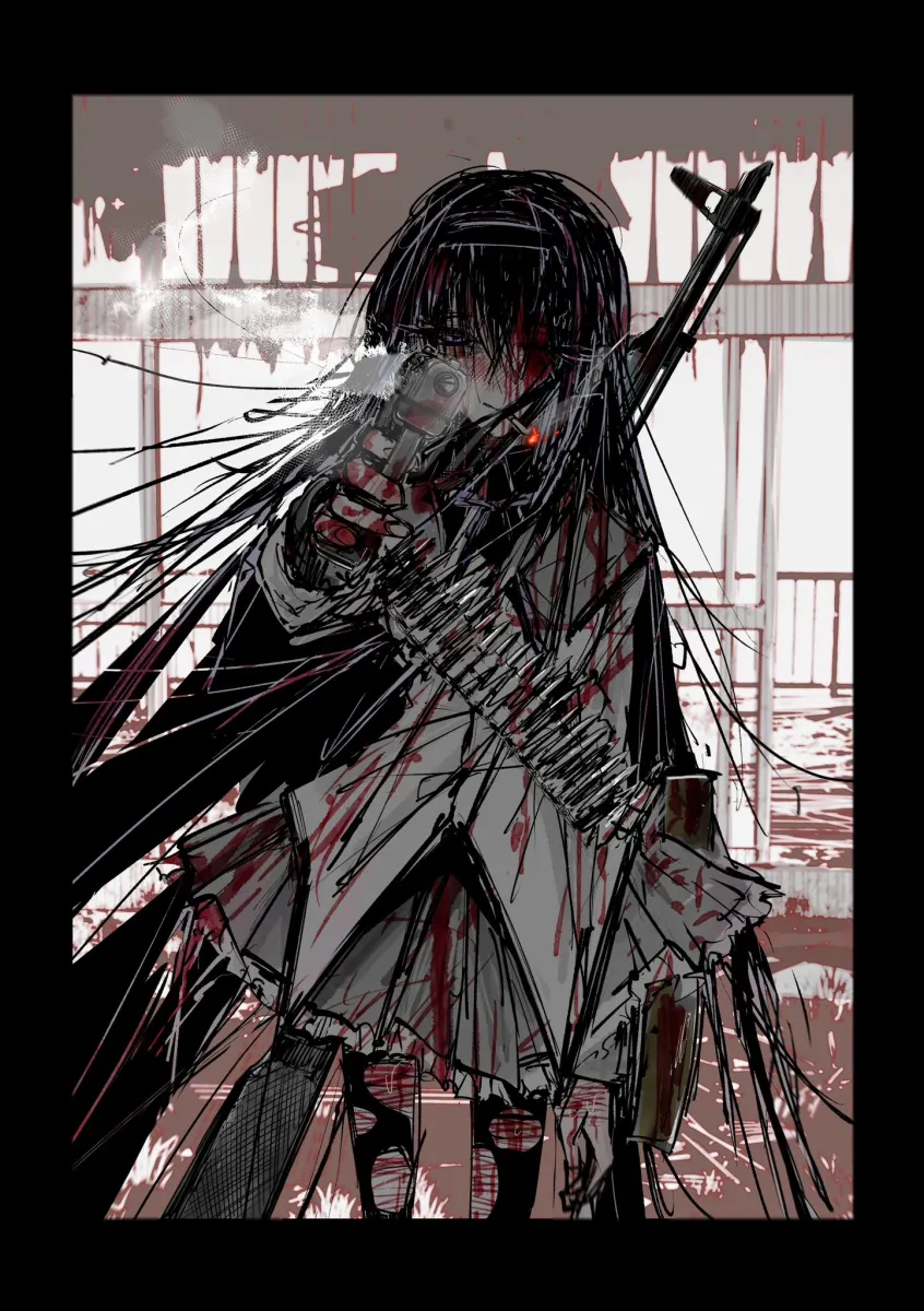 Akemi Homura, Akemi Homura (Magical Girl) by Jinba (Jinbarta2)