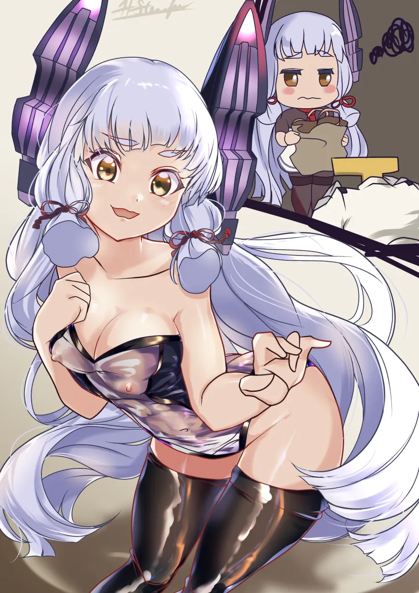 Admiral (Kancolle), Murakumo (Kancolle) by Matsurika (Harusutain)