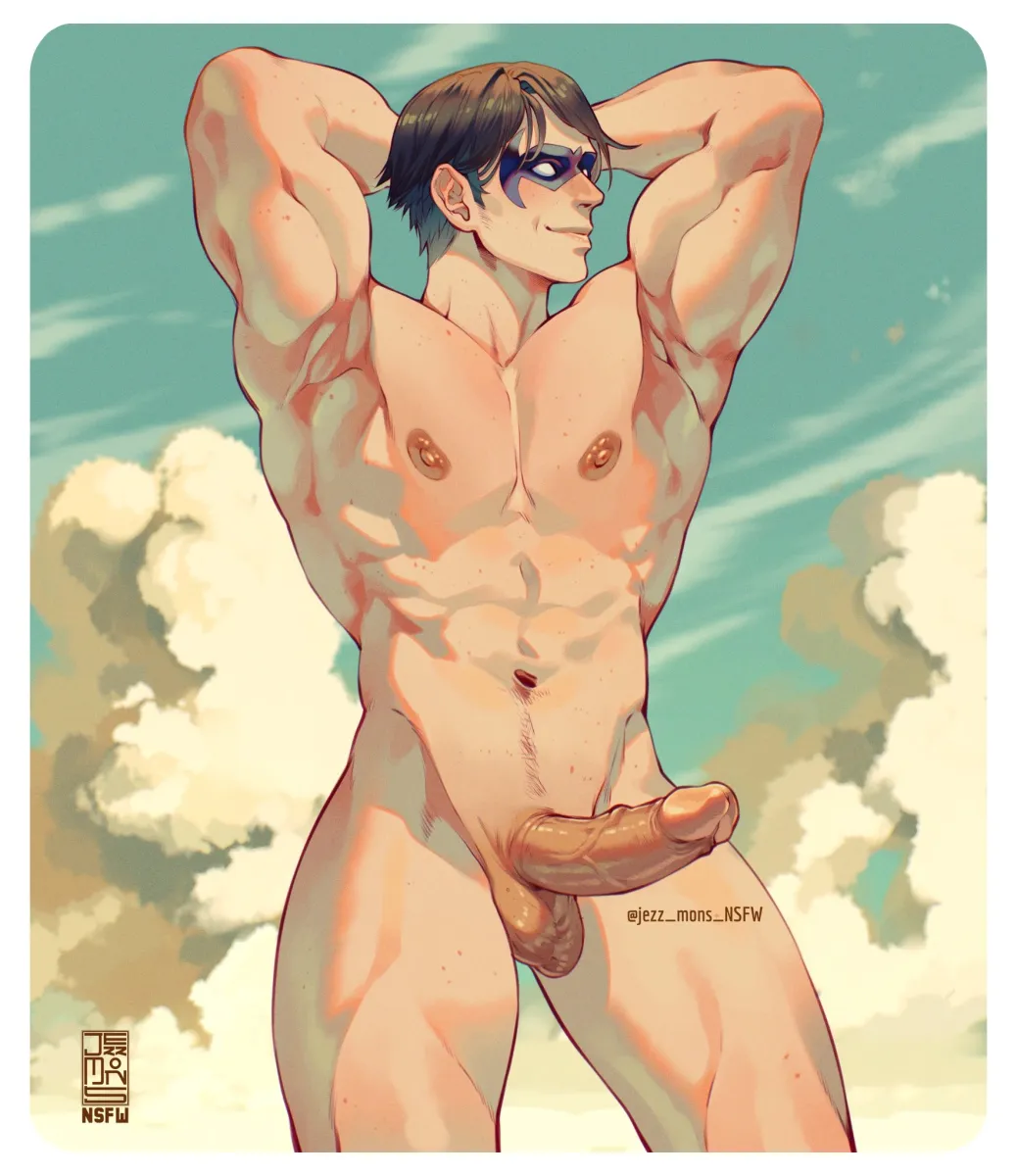 Dick Grayson, Nightwing by Jezz Mons Art