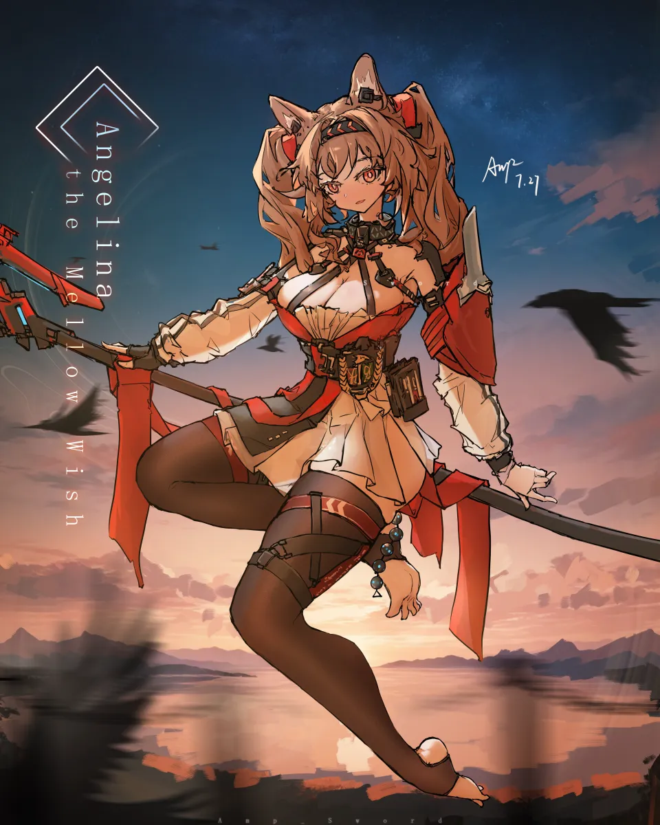 Angelina (Arknights), Angelina The Mellow Wish (Arknights) by Amp Sword