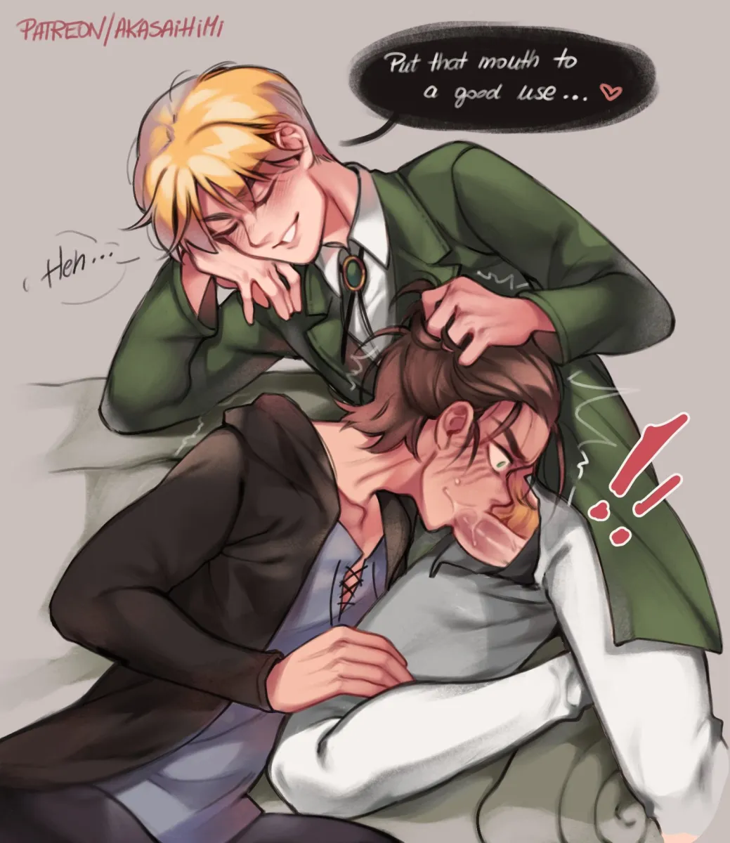 Eren Yeager, Armin Arlert by Akaihimi
