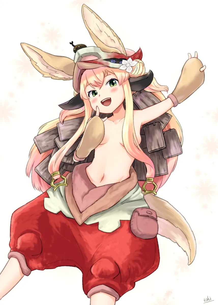 Momosuzu Nene, Nanachi (Made In Abyss) by 4Shi