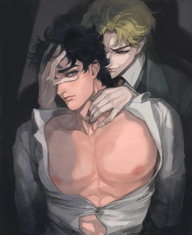 Dio Brando, Jonathan Joestar by Macaroni (Piyo4508)