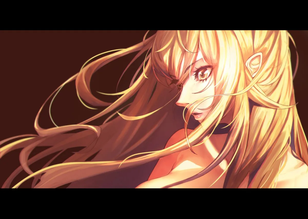 Oshino Shinobu, Kiss-Shot Acerola-Orion Heart-Under-Blade by Narumi Muran