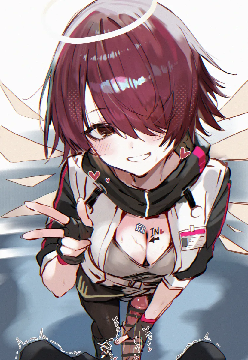 Exusiai (Arknights) by Suujiniku
