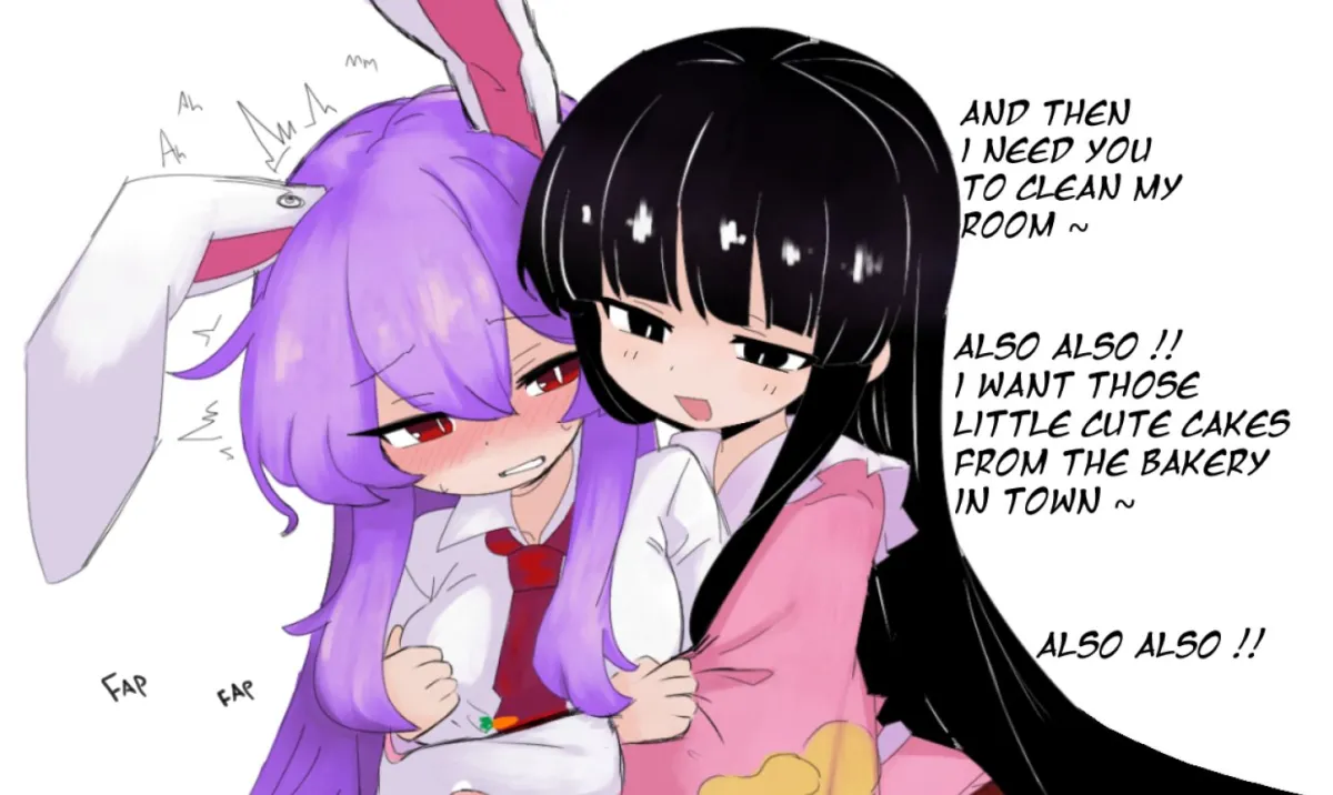 Reisen Udongein Inaba, Houraisan Kaguya by Alice Grimm