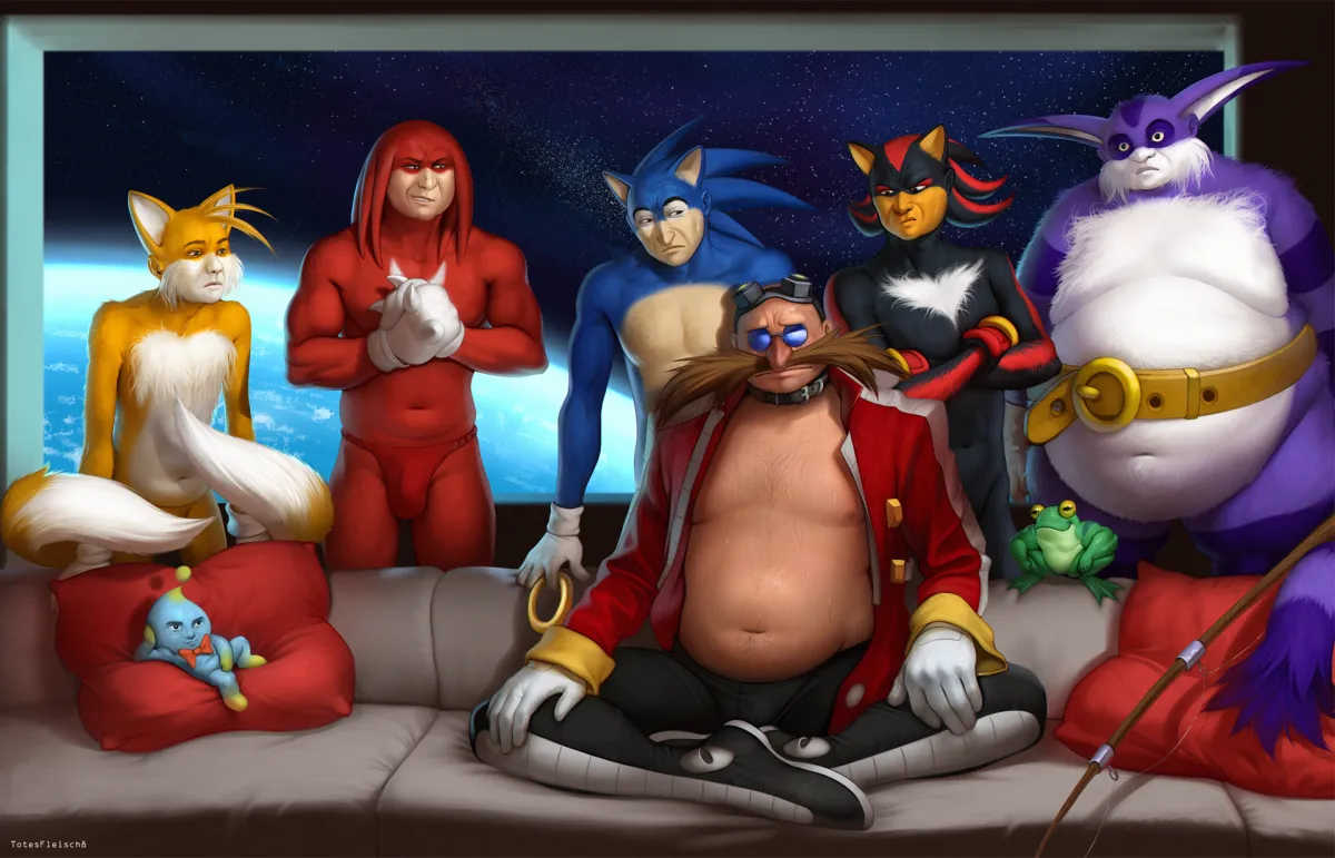 Sonic The Hedgehog, Shadow The Hedgehog by Totesfleisch8