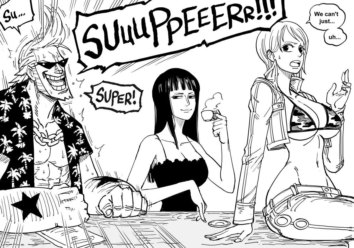 Nami (One Piece), Nico Robin by Bb (Baalbuddy)
