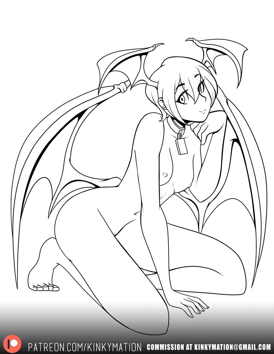 Lilith (Darkstalkers) by Kinkymation