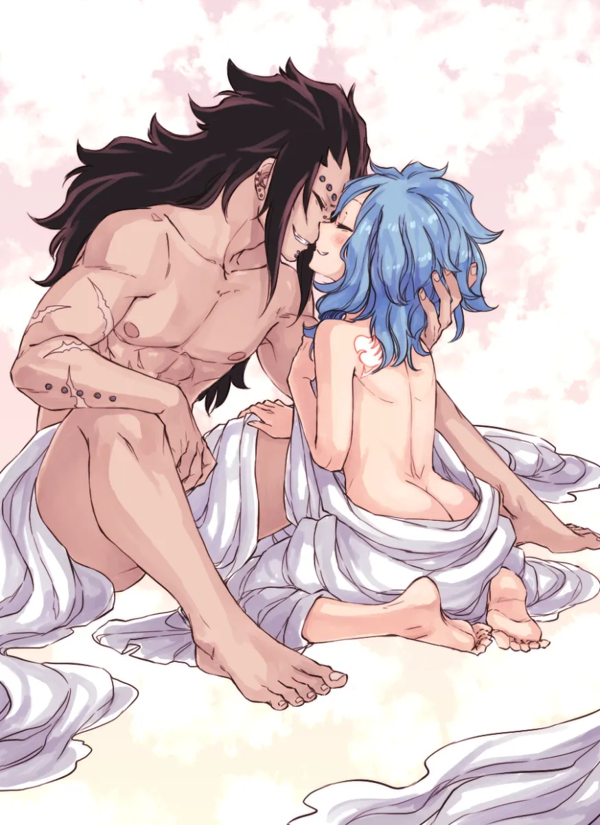 Gajeel Redfox, Levy Mcgarden by Rusky