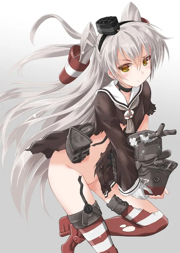 Amatsukaze (Kancolle), Rensouhou-Kun by Komatsu Eiji