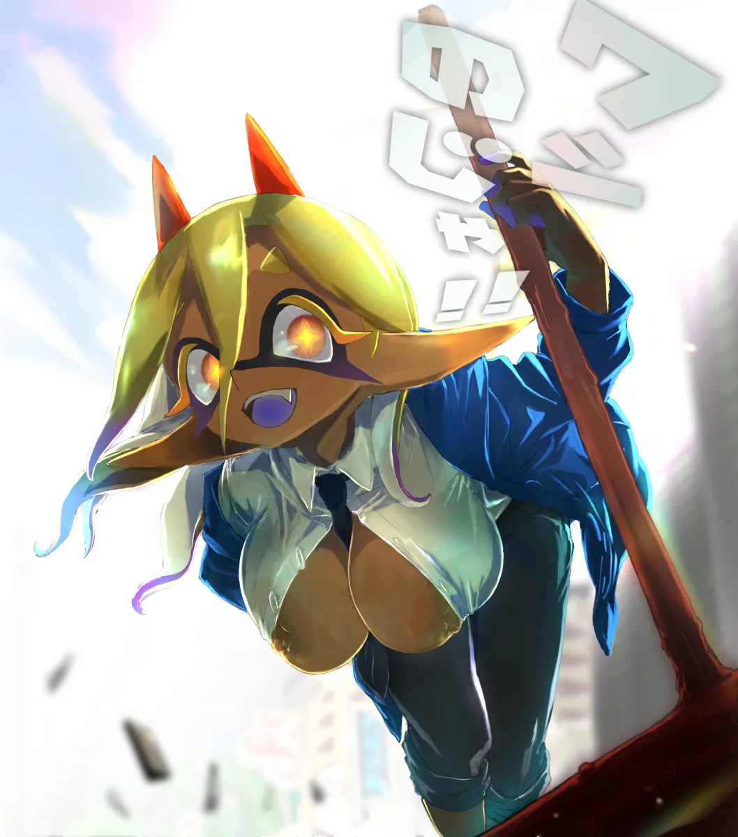 Power (Chainsaw Man), Frye (Splatoon) by Hideyoshi (Swliyhbpe9Xqqze)