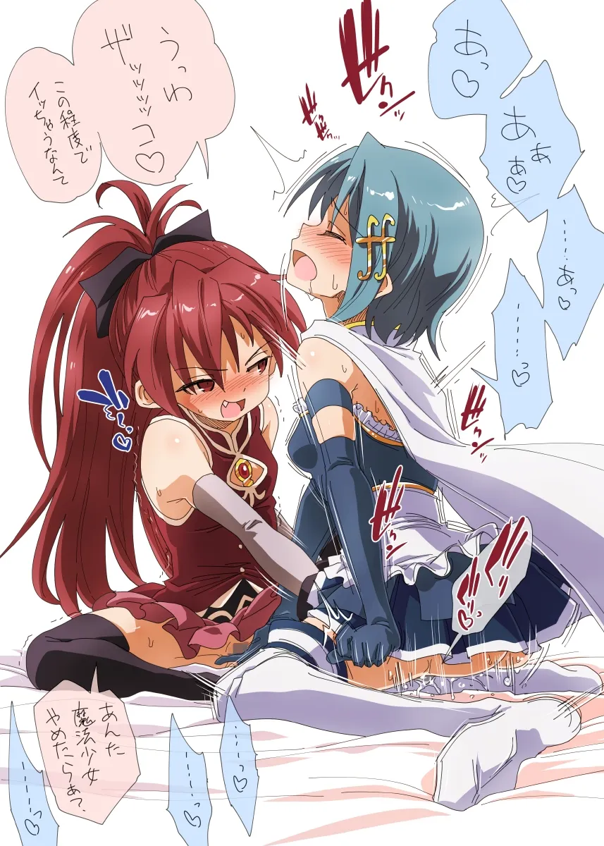 Miki Sayaka, Sakura Kyoko by Yaneko Uta