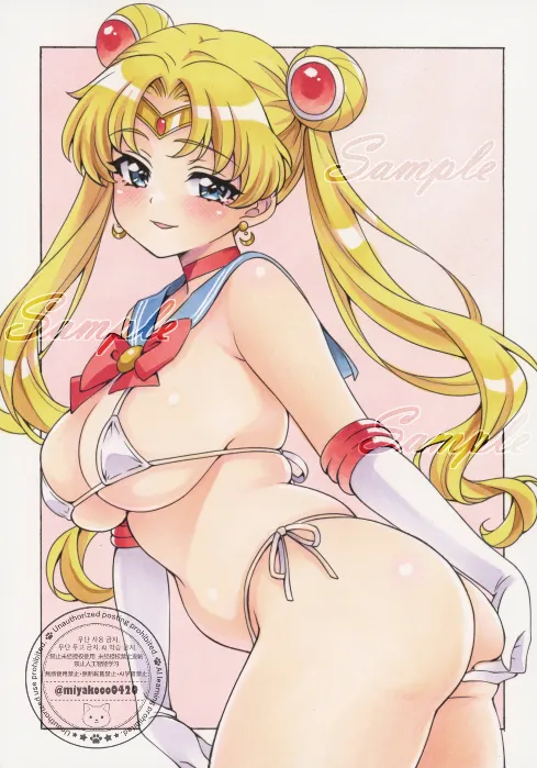 Tsukino Usagi, Sailor Moon by Miyakooo0420