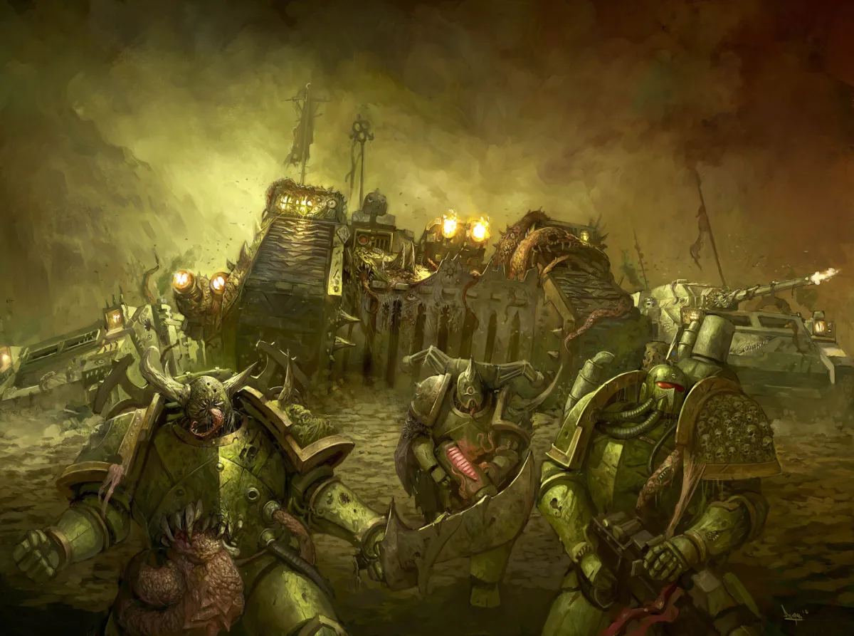 Adeptus Astartes, Chaos Space Marine by Faresmaese