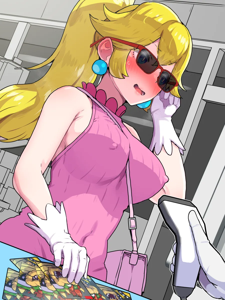 Princess Peach, Bowser by Boris (Noborhys)