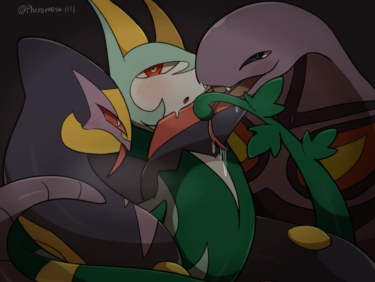 Arbok, Serperior by A-Nya