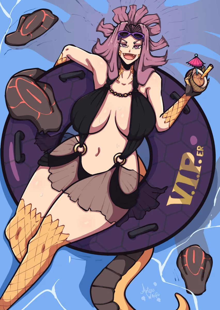 Medusa (Fate), Gorgon (Fate) by Artsuwaifu