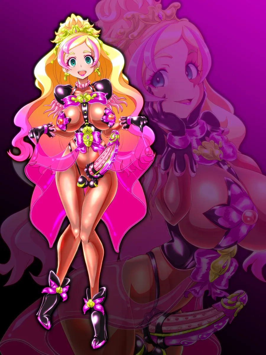 Haruno Haruka, Cure Flora by Wabuki (Ochigan)