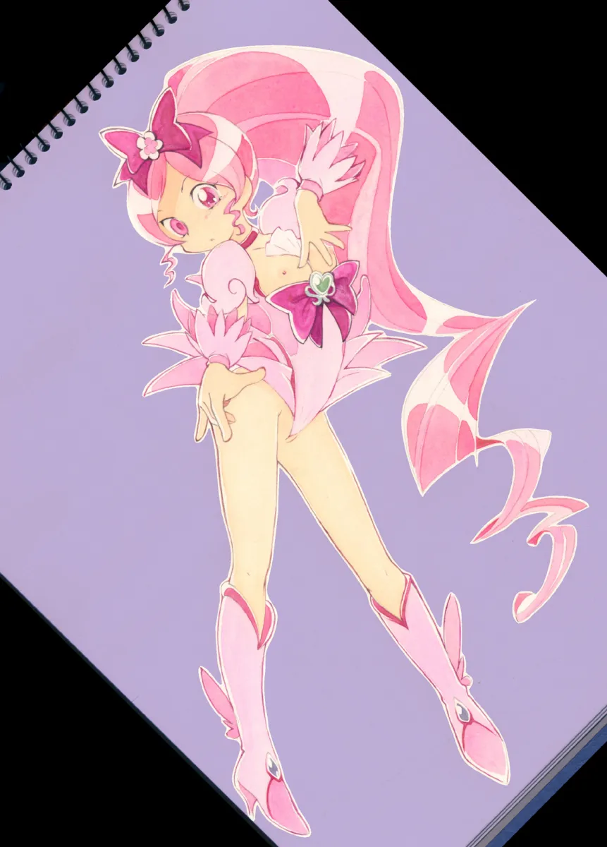 Hanasaki Tsubomi, Cure Blossom by Tospal