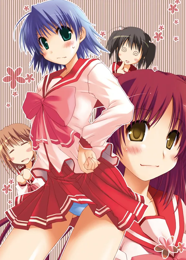 Kousaka Tamaki, Komaki Manaka by Theta (Ponkotsu Works)