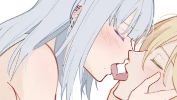 Hands On Another's Cheeks